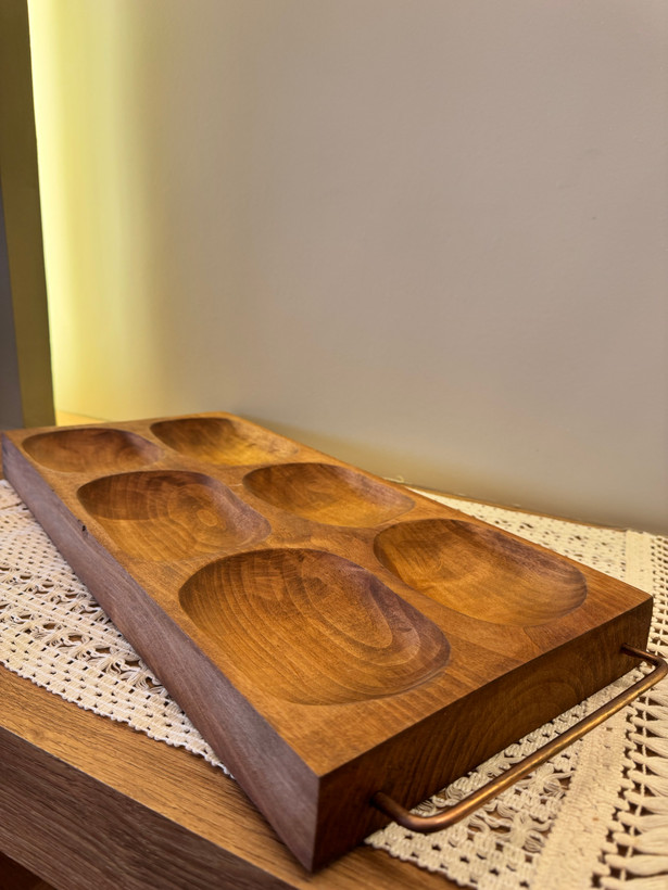 اردو خوری چوبی شش خانه