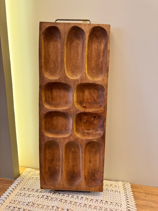 اردو خوری چوبی ده خانه