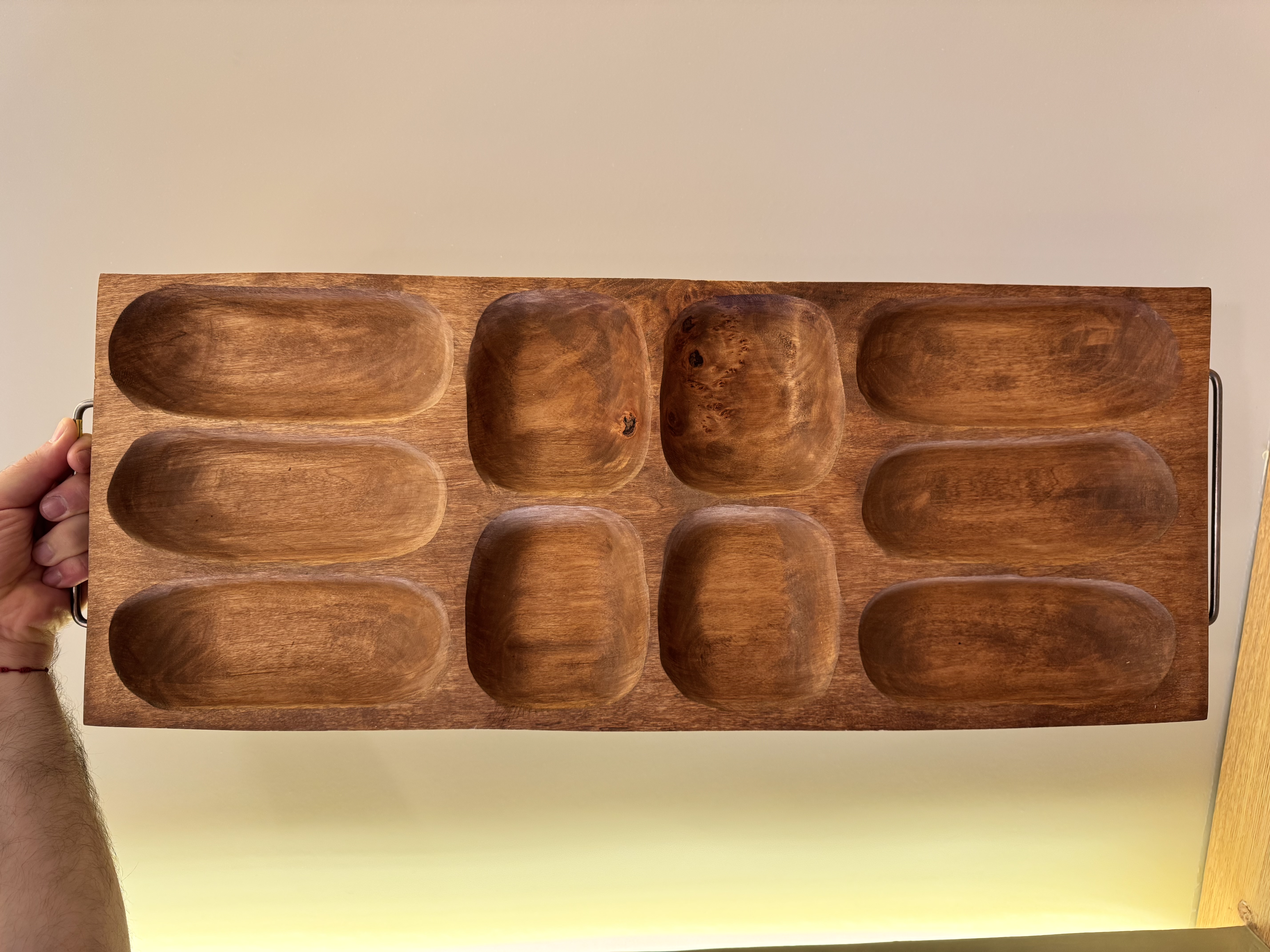 اردو خوری چوبی ده خانه