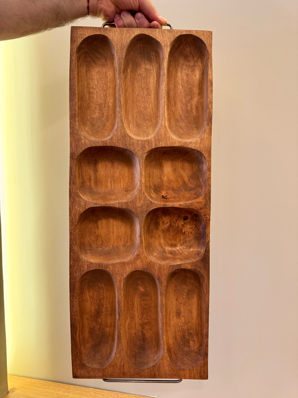 اردو خوری چوبی ده خانه