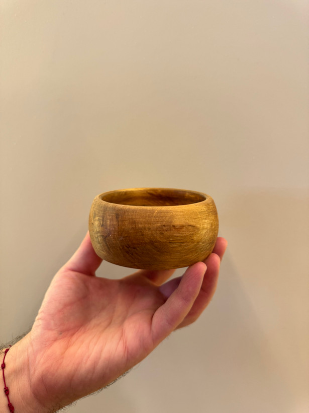 پیاله چوبی