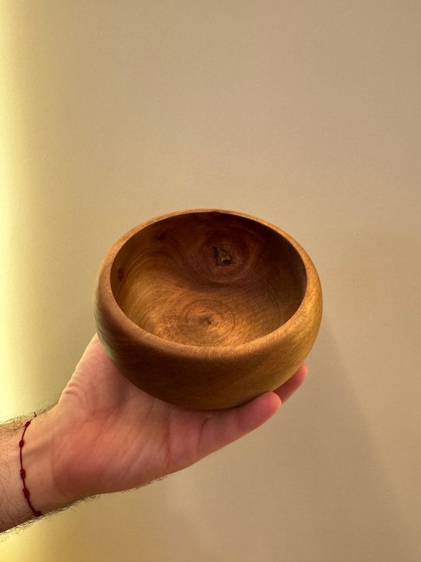 کاسه چوبی ۱۵ سانتی