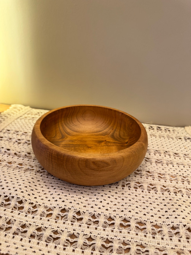 کاسه چوبی ۲۰ سانتی