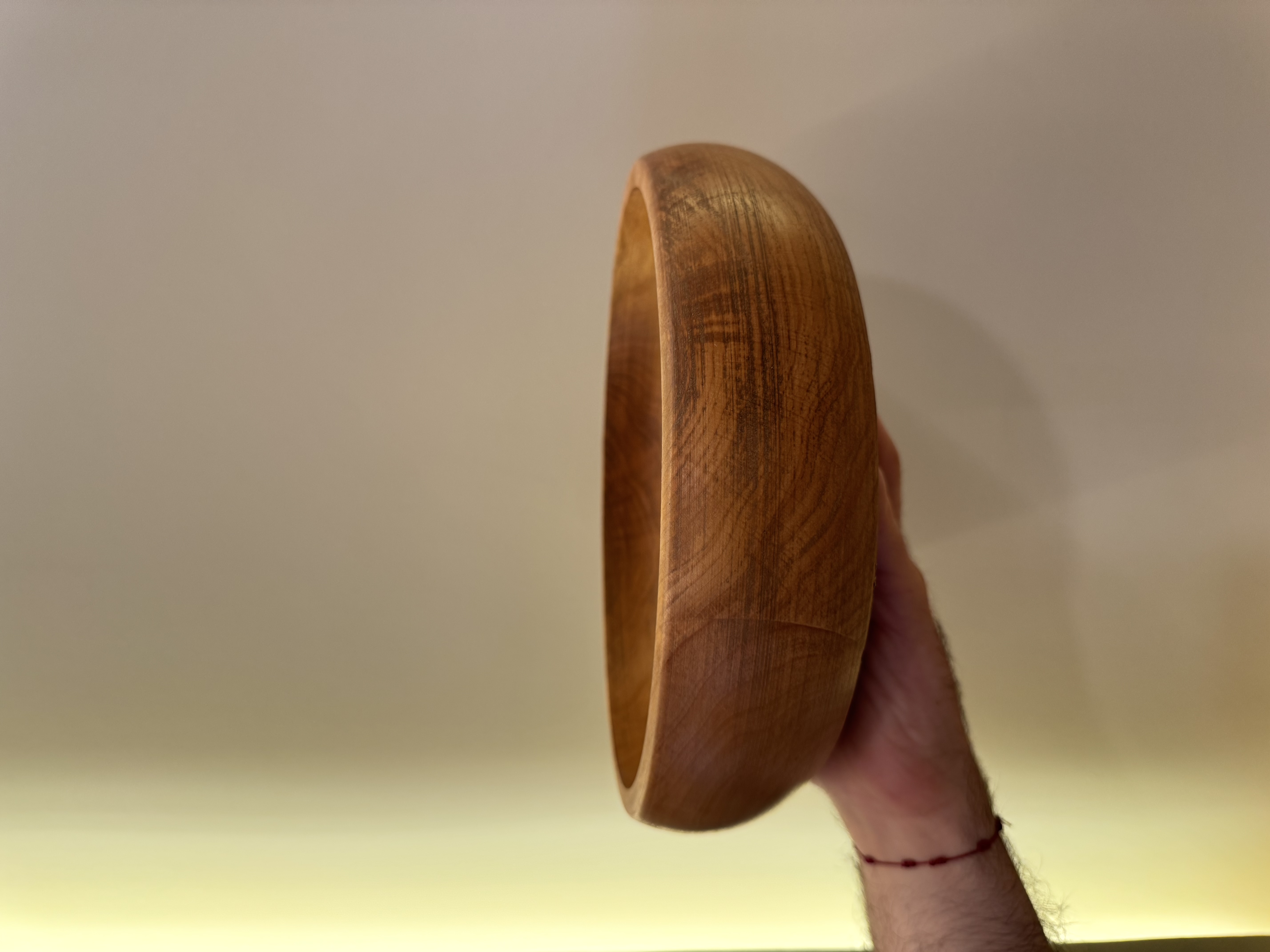 کاسه چوبی قطر ۲۵ سانتی