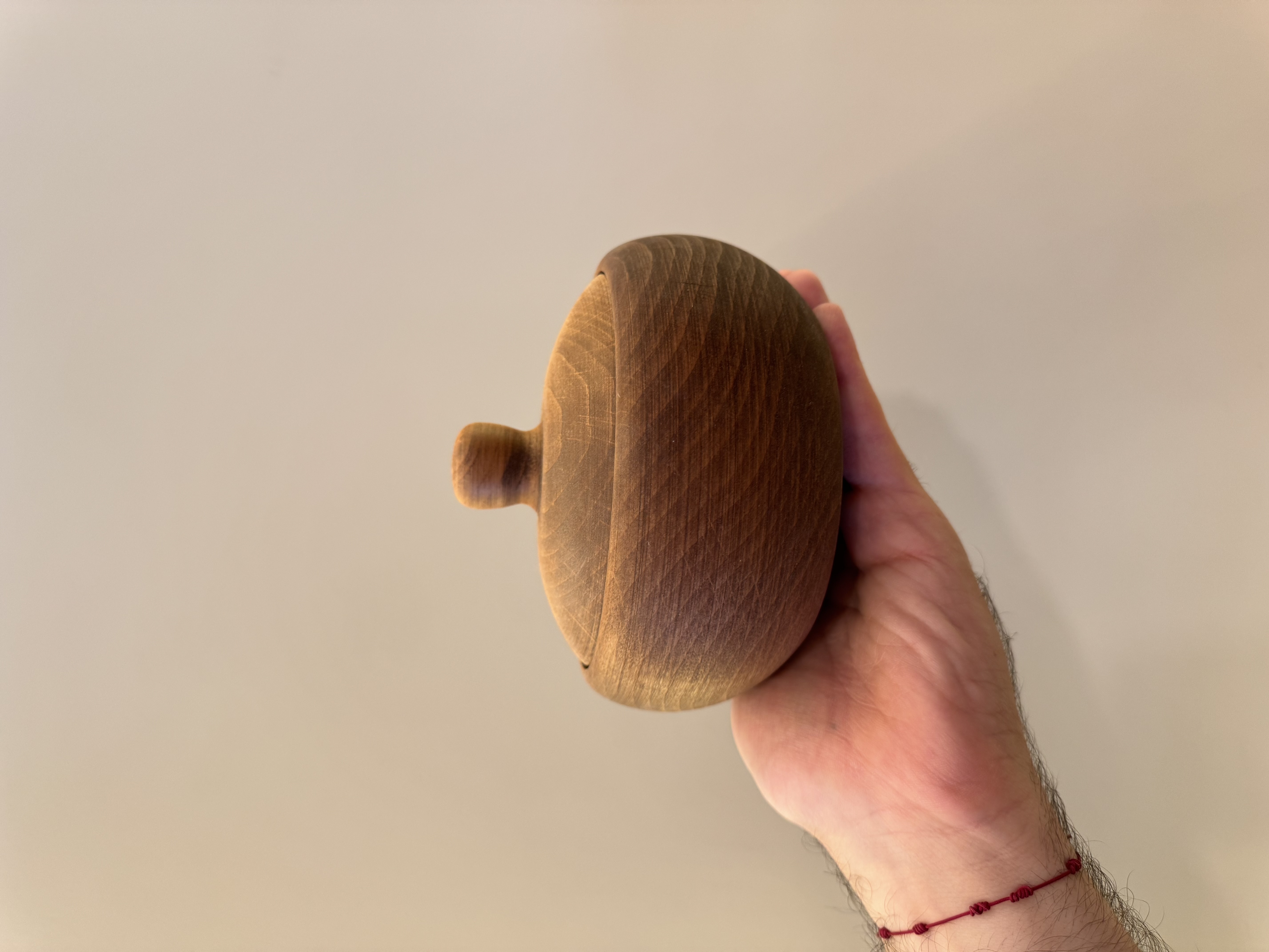 شکلات خوری چوبی ۱۵ سانتی